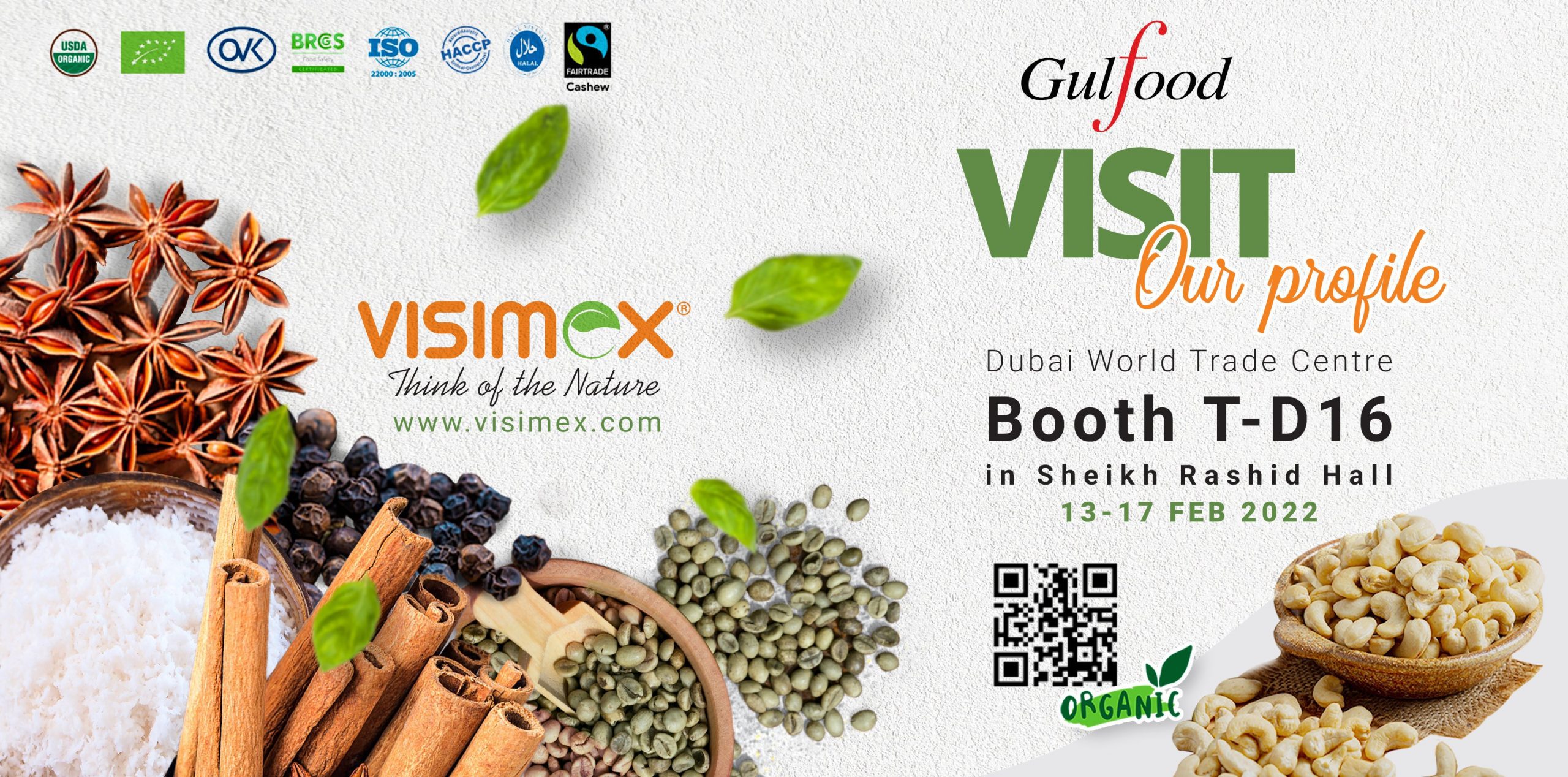 VISIMEX JOIN “THE WORLD'S LARGEST FOOD & BEVERAGES TRADE SHOW