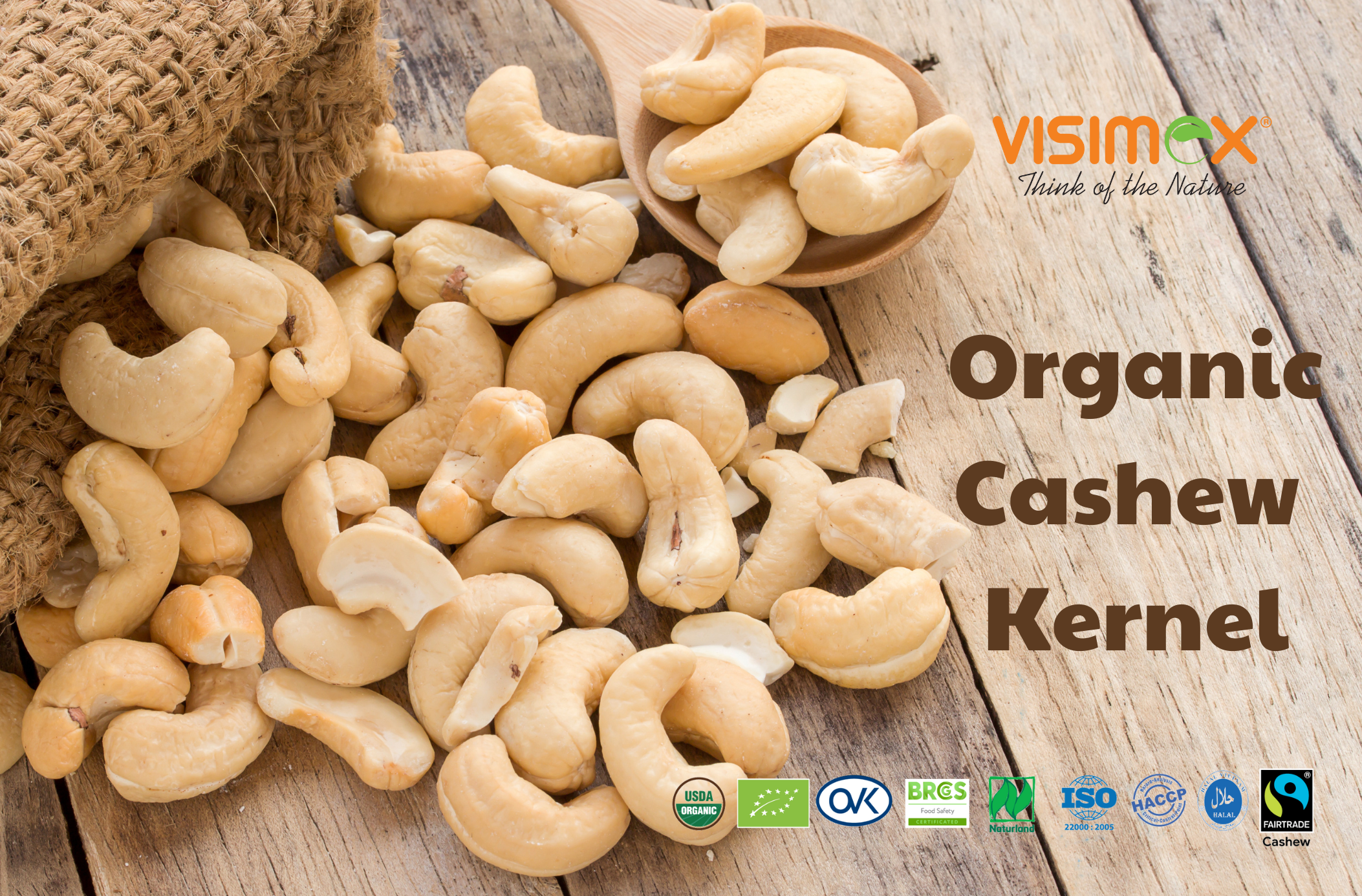 Learn about the growing demand for organic cashew nuts in international markets and the factors driving this trend.