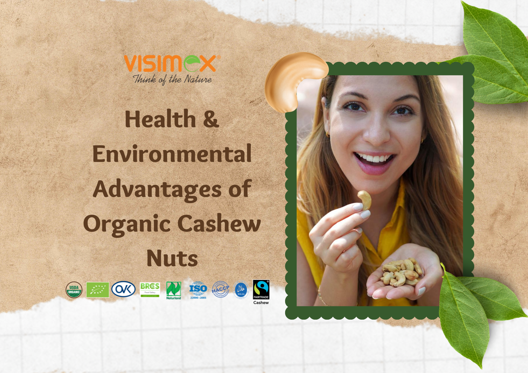 Health and Environmental Advantages of Organic Cashew Nuts