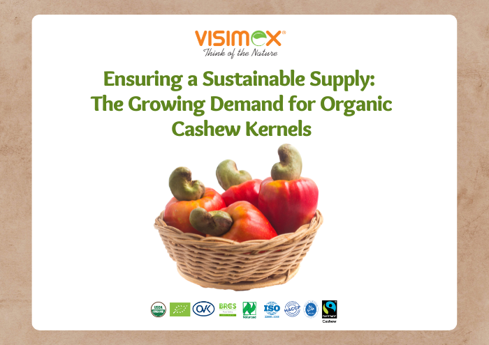 Ensuring a Sustainable Supply: The Growing Demand for Organic Cashew Kernels