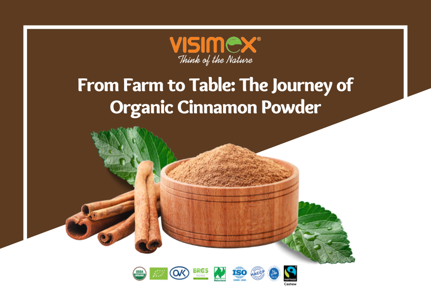 From Farm to Table: Understanding the Journey of Organic Cinnamon Powder