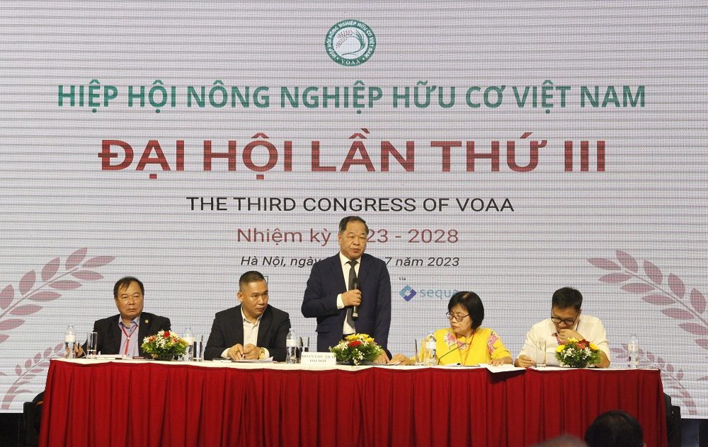 The Vietnam Organic Agriculture Association (VOAA) recently concluded its third congress