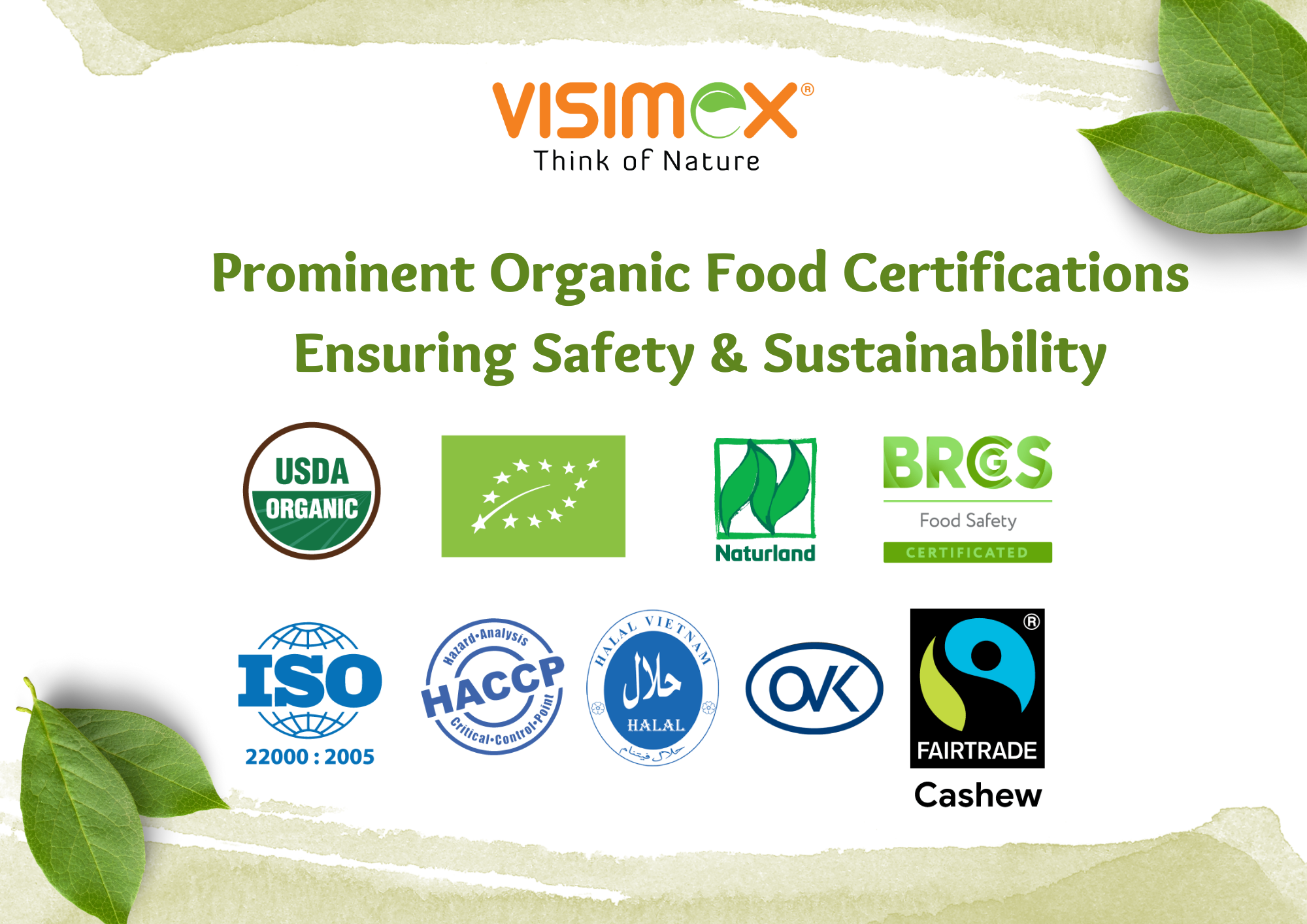 Prominent Organic Food Certifications: Ensuring Safety and Sustainability