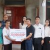 NIC GROUP Visit And Encourage The Family Of L.T.N. – Survivor Of Hanoi Mini Apartment