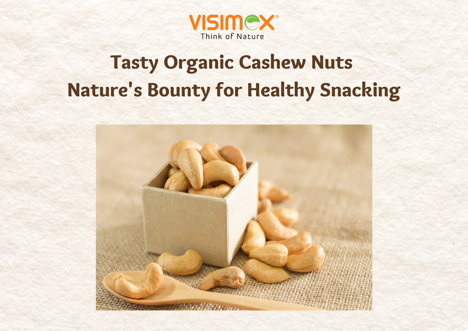 Tasty Organic Cashew Nuts: Nature's Bounty for Healthy Snacking