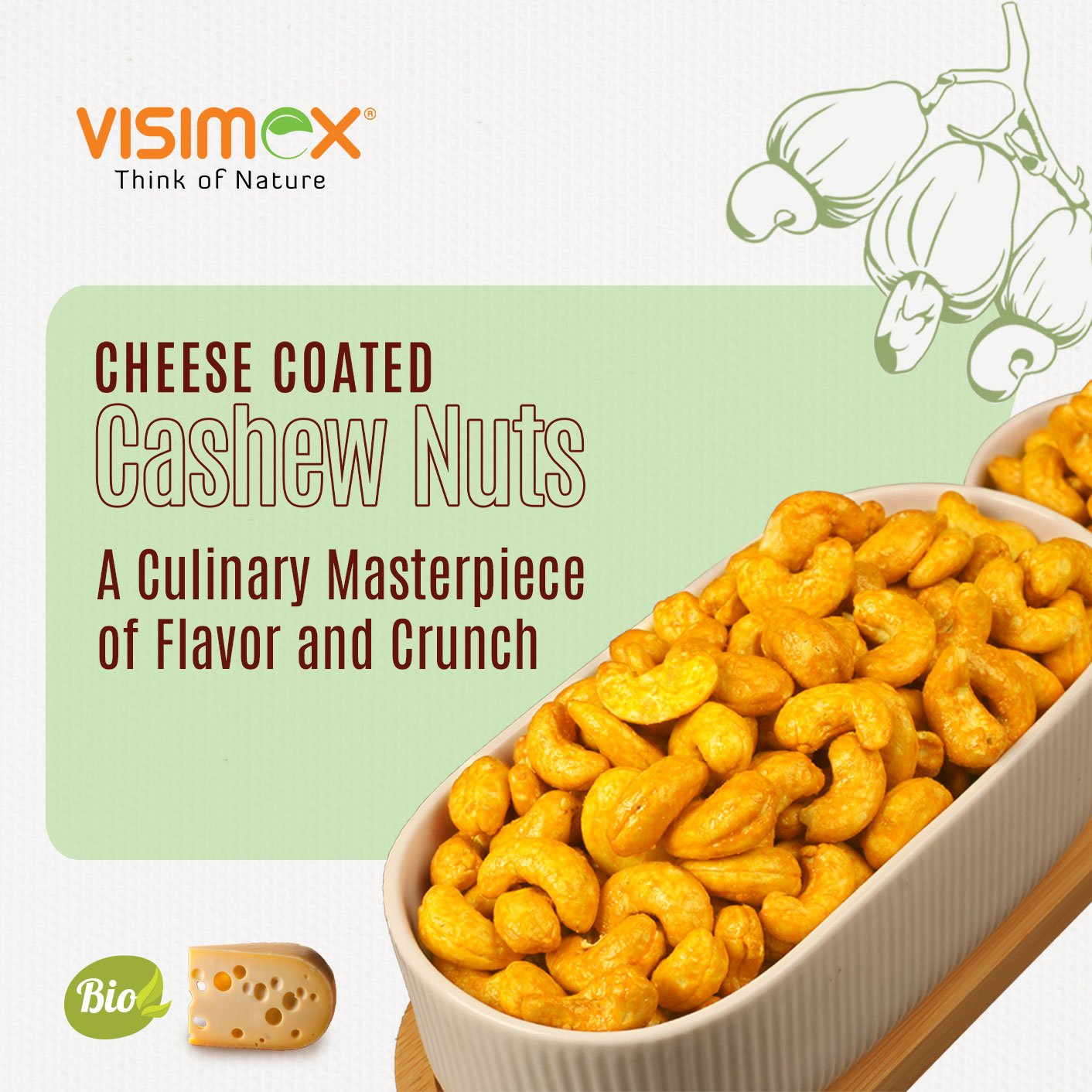 Cheese Coated Cashew Nuts: A Culinary Masterpiece of Flavor and Crunch