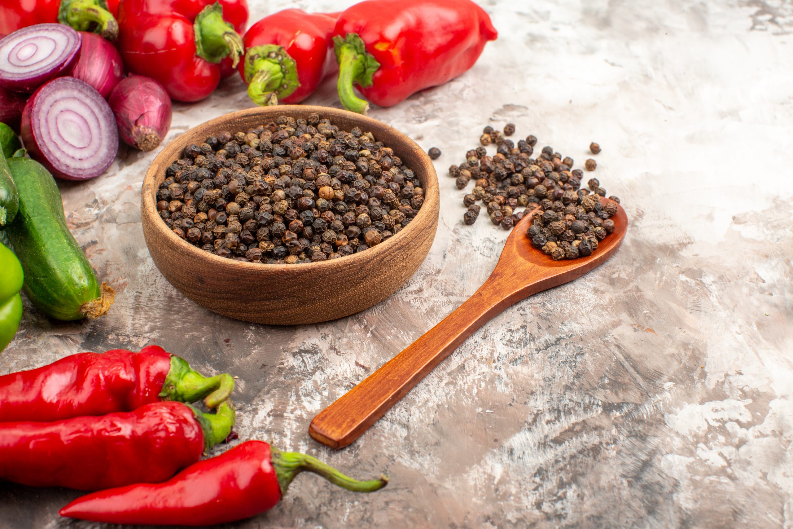 Market trends of organic pepper