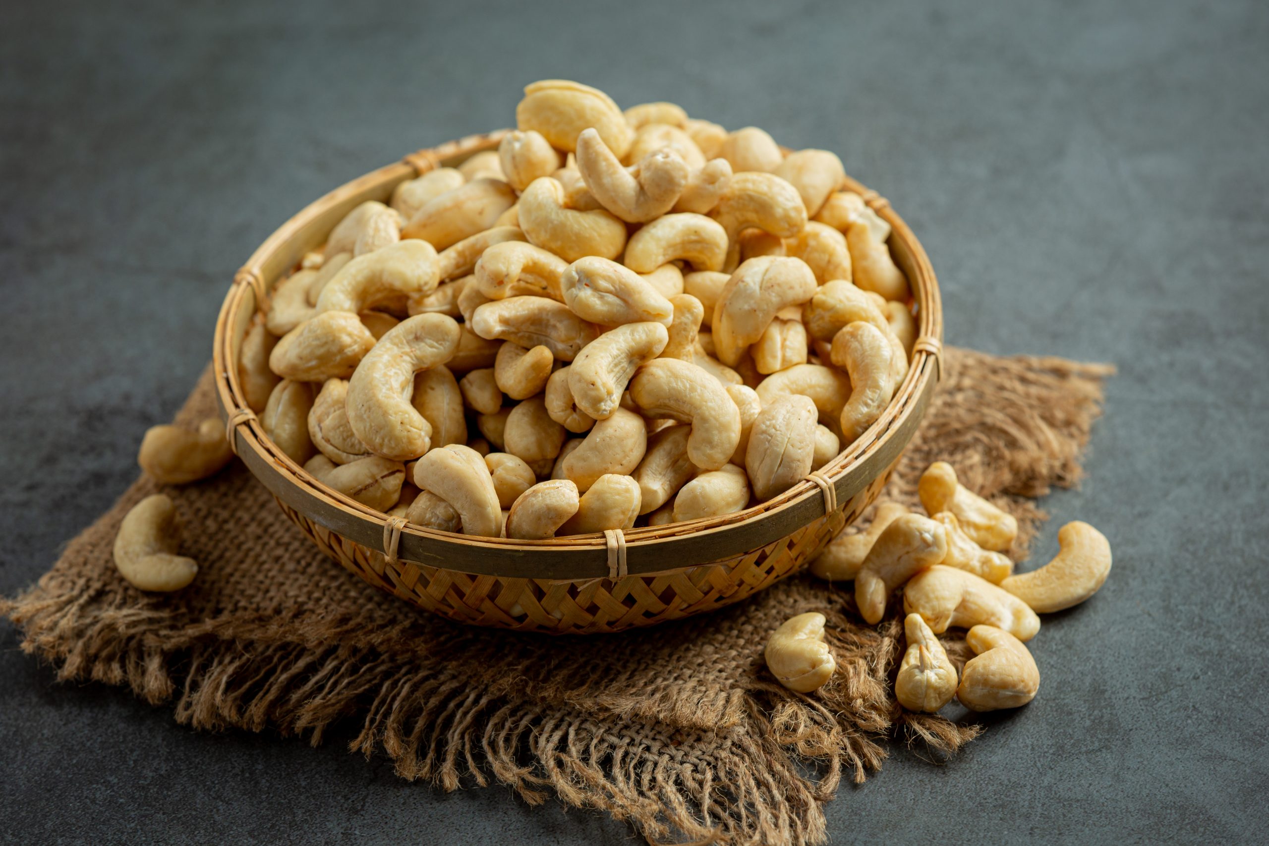 Raw cashews nuts  