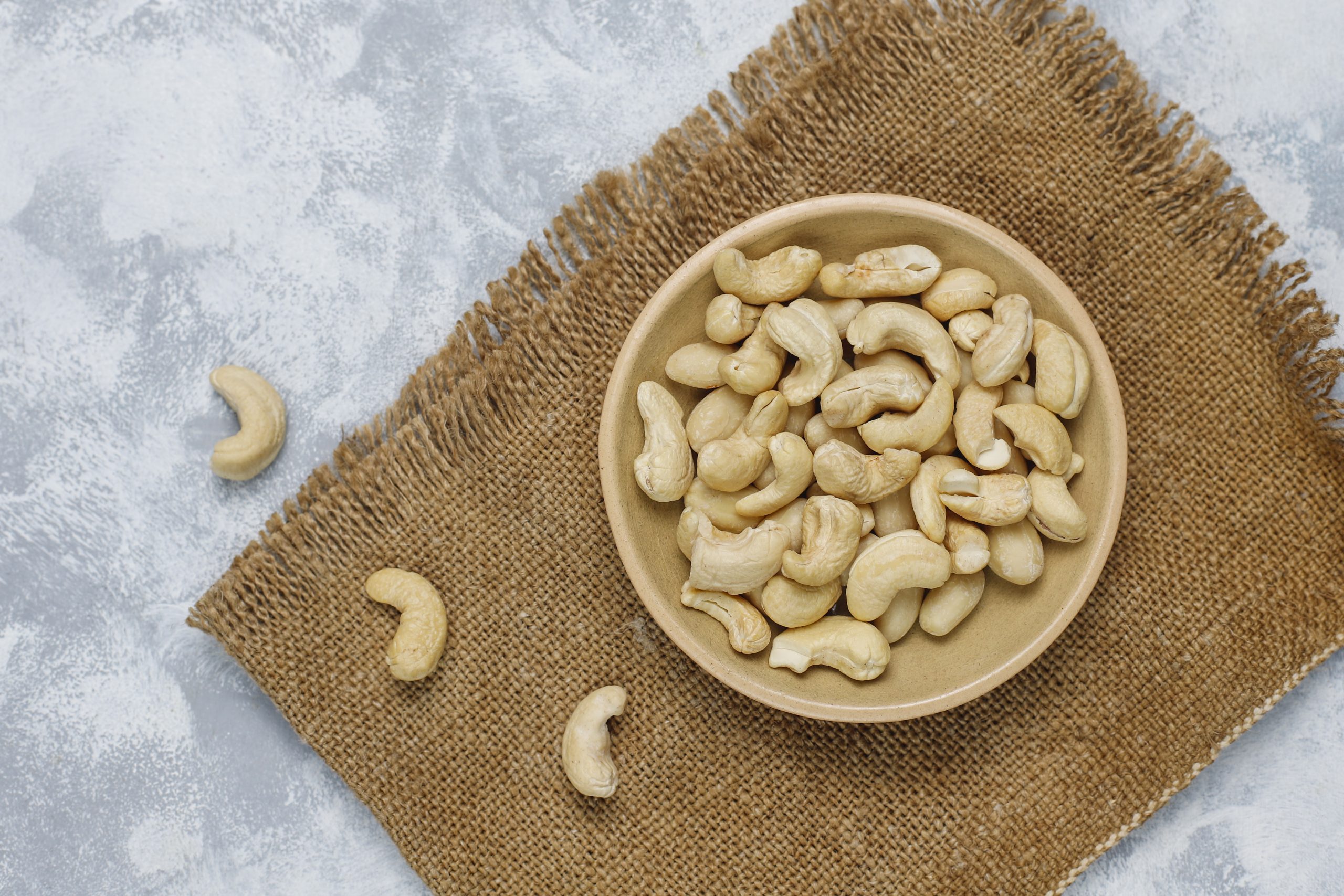 Healthy cashew nuts
