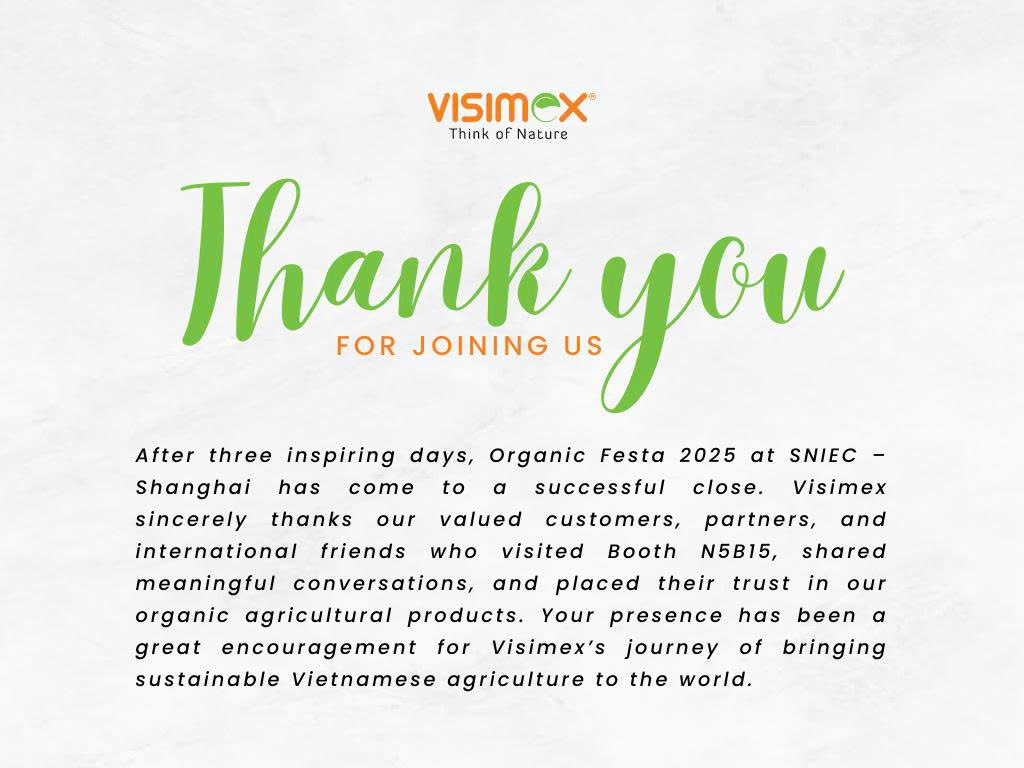 Organic Festa 2025 – Lời tri ân từ Visimex