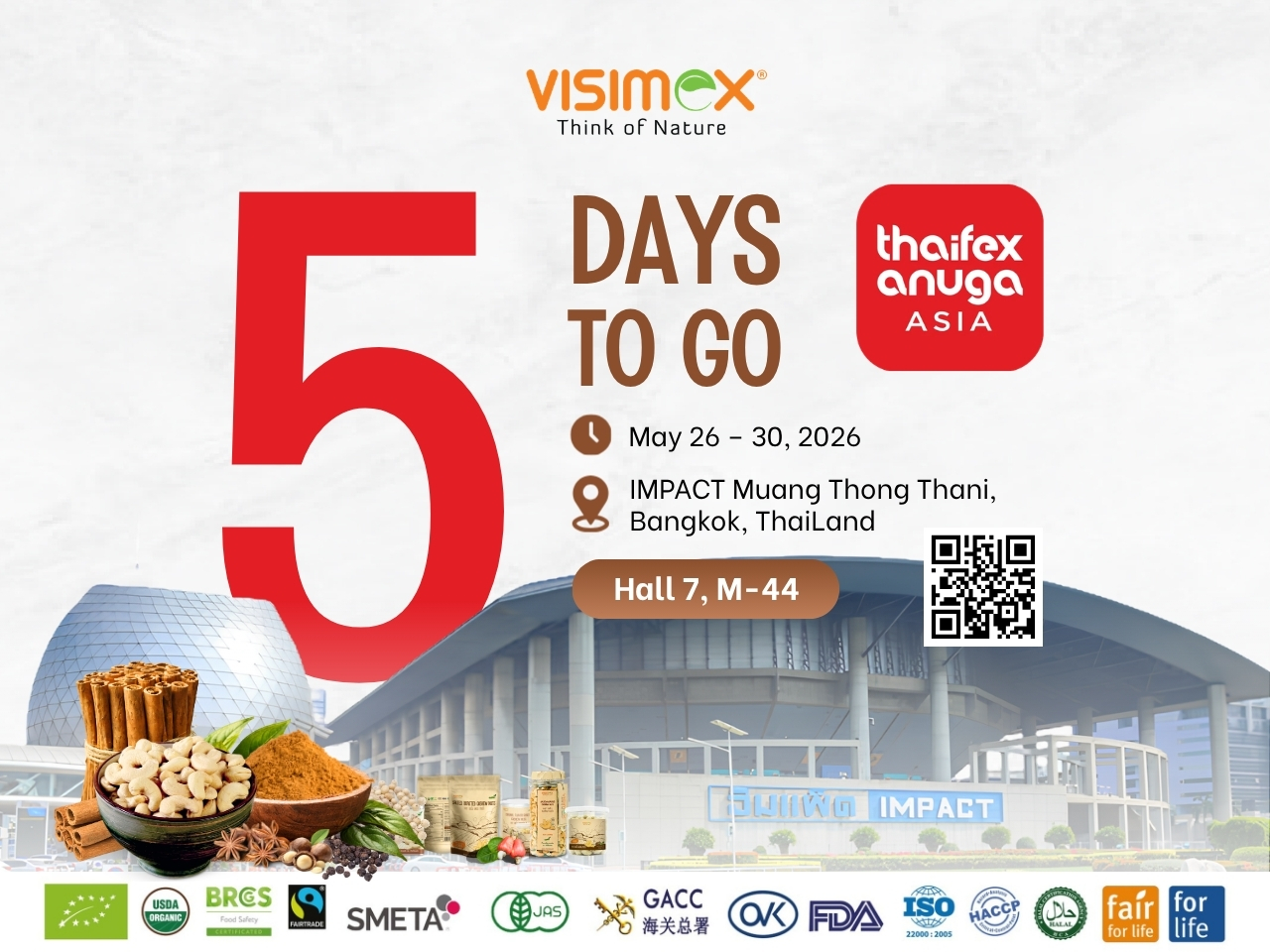 5 DAYS TO GO UNTIL THAIFEX 2026